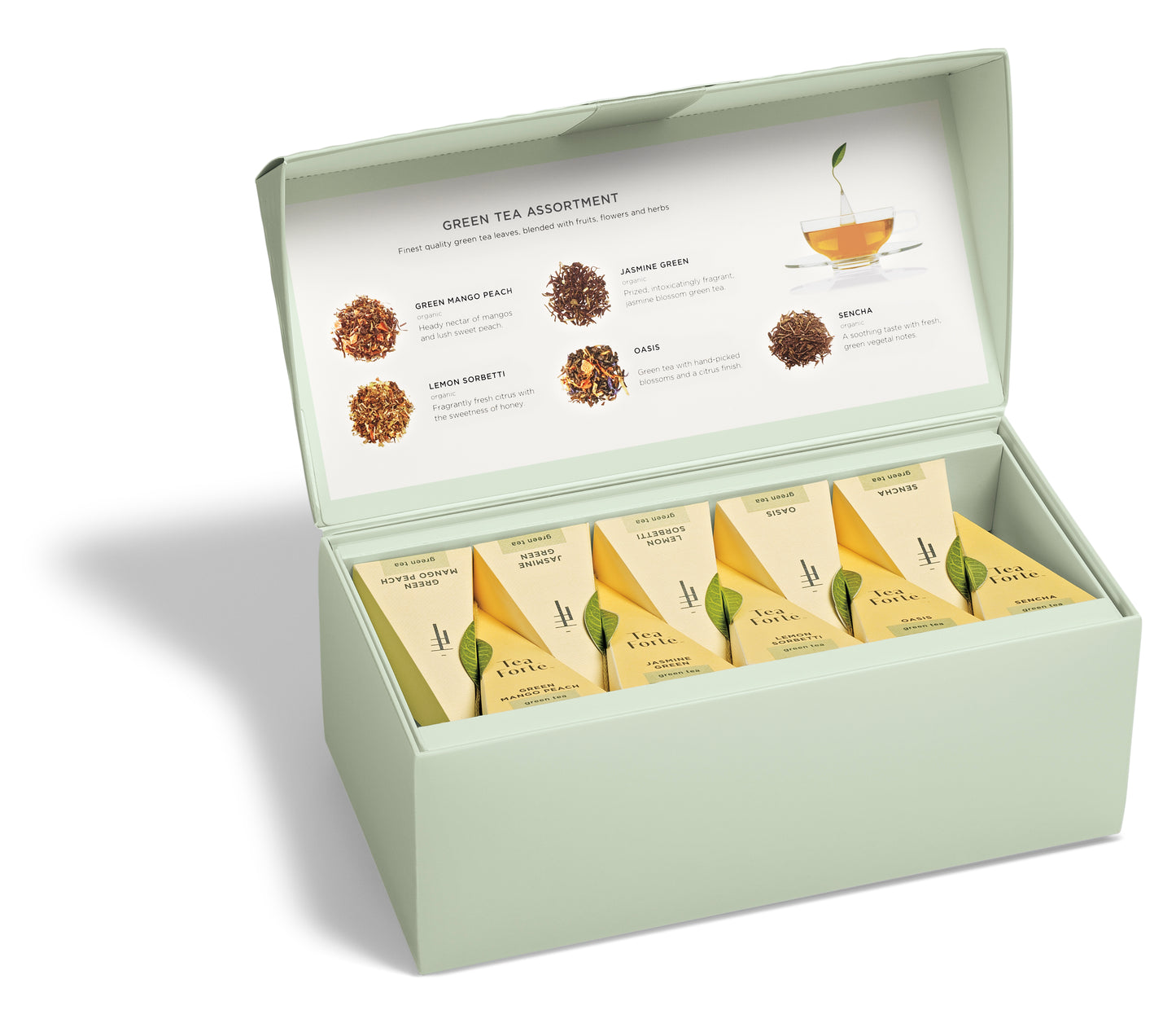 Presentation Box Green Tea Assortment