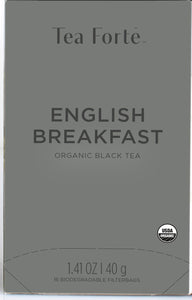 Forte Filterbag Organic English Breakfast