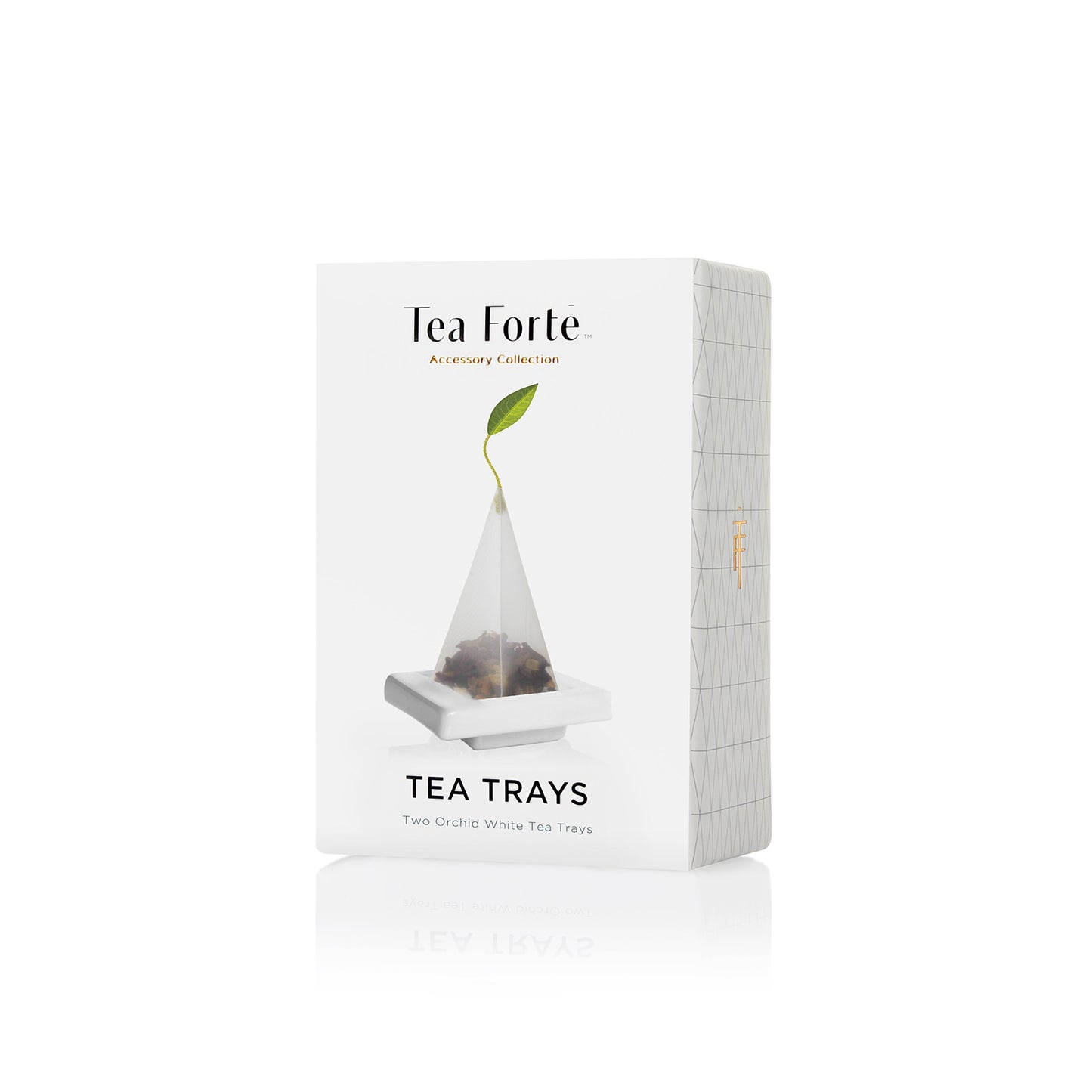 Tea Tray Orchid White