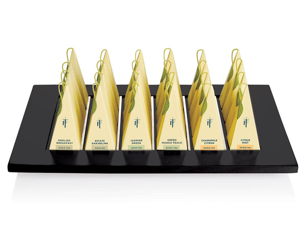 Presentation Tray Black Hardwood