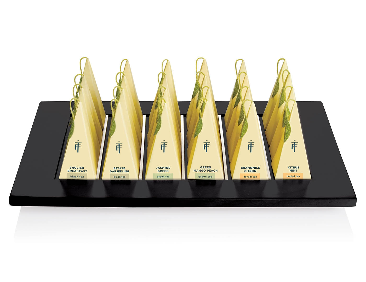 Presentation Tray Black Hardwood
