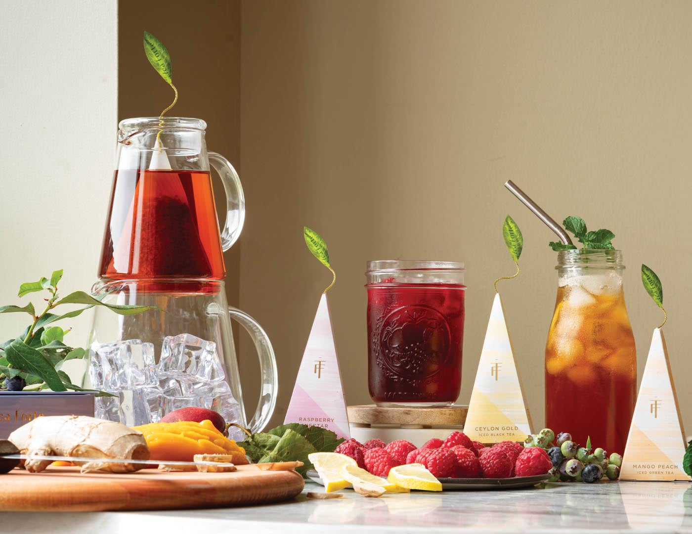 Tea Over Ice Double Pitcher System