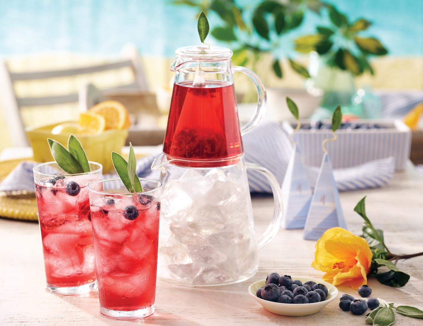 Tea Over Ice Double Pitcher System